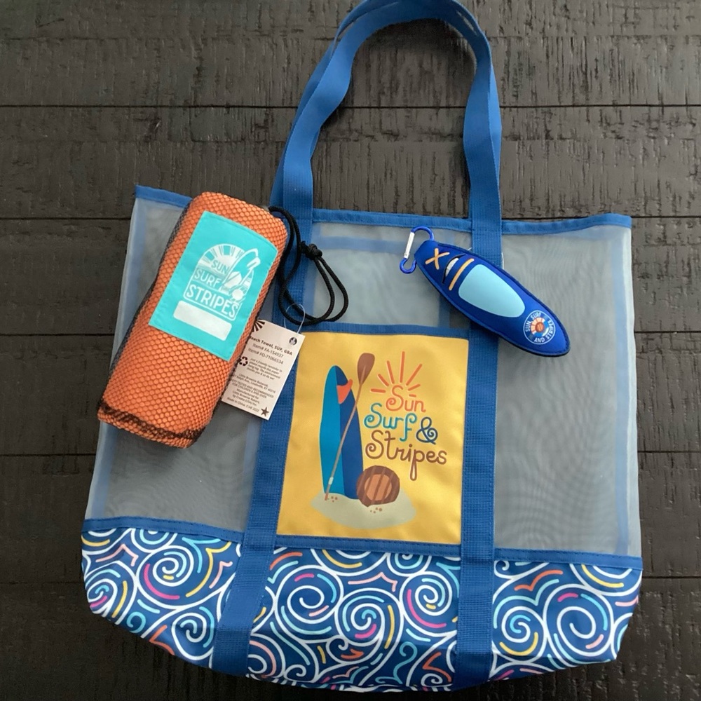 Girl Scout Bag, Towel, sanitizer holder- NEW!